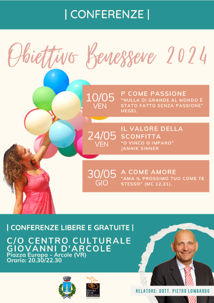 Serate Obiettivo Benessere Maggio 2024 Serate Obiettivo Benessere Maggio 2024