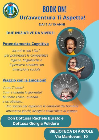 BOOK-ON! UN' AVVENTURA TI ASPETTA BOOK-ON! UN' AVVENTURA TI ASPETTA