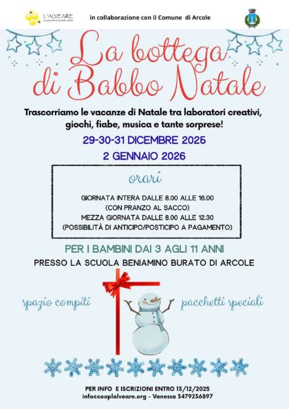 LA BOTTEGA DI BABBO NATALE