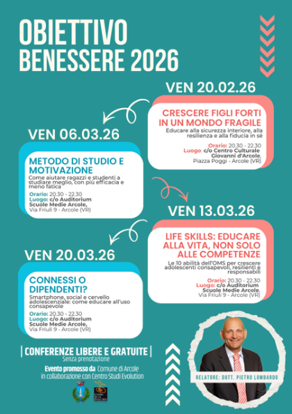Serate Obiettivo Benessere 2026