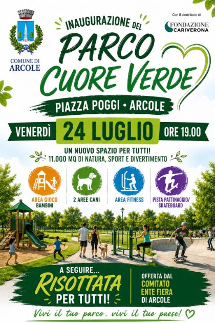 Inaugurazione Parco Cuore Verde