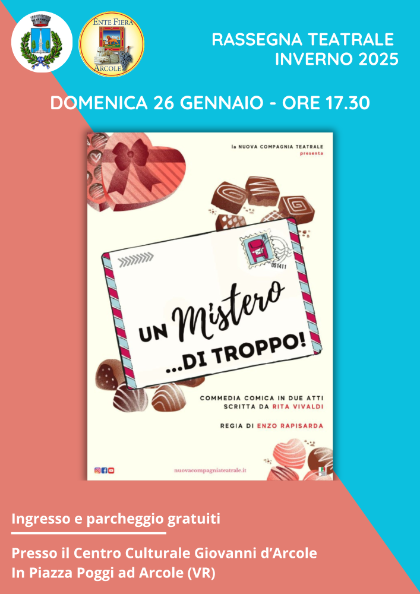 RASSEGNA TEATRALE INVERNO 2025 RASSEGNA TEATRALE INVERNO 2025