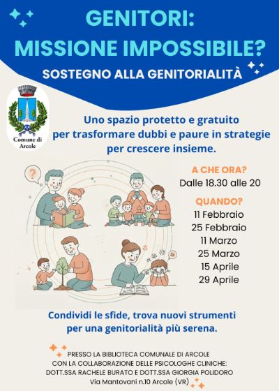Genitori: missione impossibile? Sostegno alla genitorialità