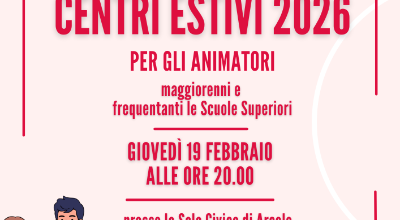 Riunione animatori CENTRI ESTIVI